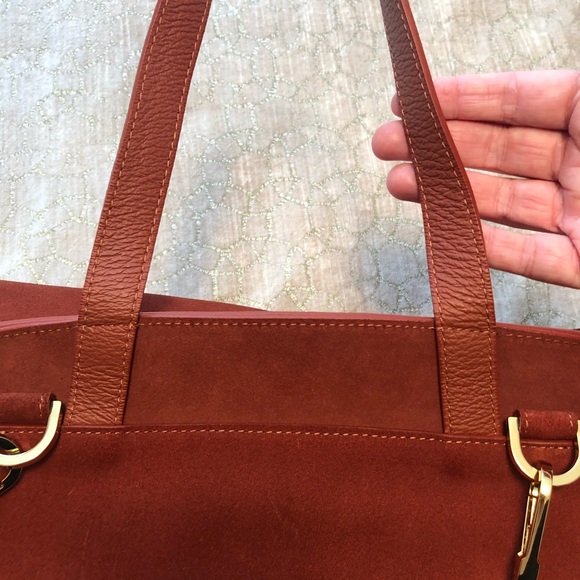 ♦️SOLD♦️Mansur Gavriel Lady Bag in Burnt orange suede - Picture 13 of 15